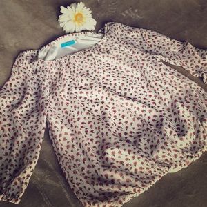 Alice + Olivia Floral Blouse